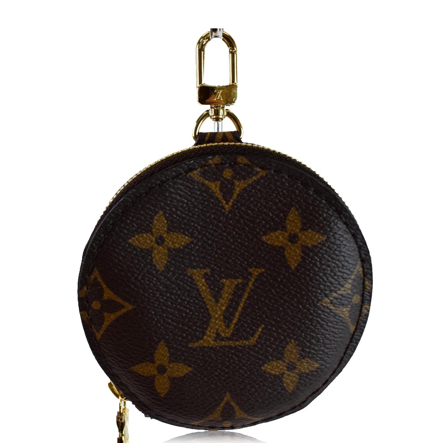 Round Coin Purse Monogram Canvas - Wallets and Small Leather Goods