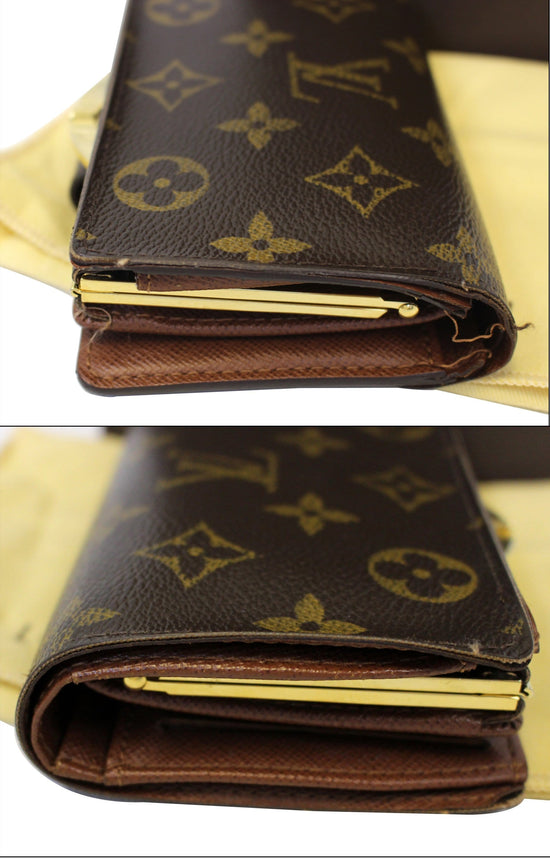 Louis Vuitton Monogram French Kiss-Lock Medium Wallet - A World Of Goods  For You, LLC