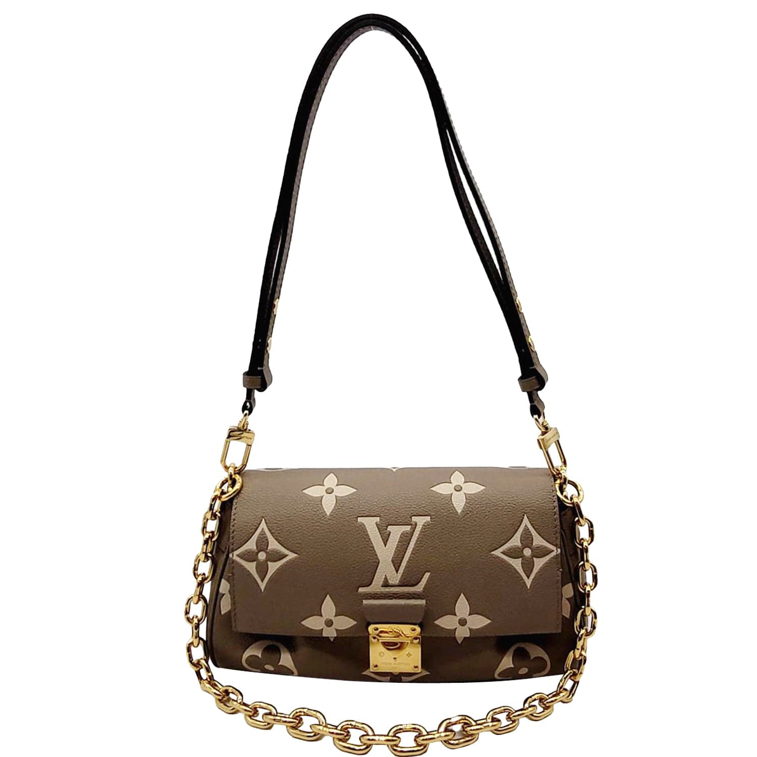 LOUIS VUITTON Favorite NM Monogram Empreinte Shoulder Bag Bicolor - Ho