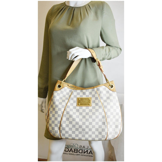 LOUIS VUITTON Damier Azur Galleria PM Shoulder Bag - AWL1503 – LuxuryPromise