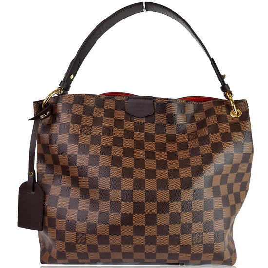 Louis Vuitton Damier Ebene Graceful PM Tote Monogram Receipt Speedy  Neverfull