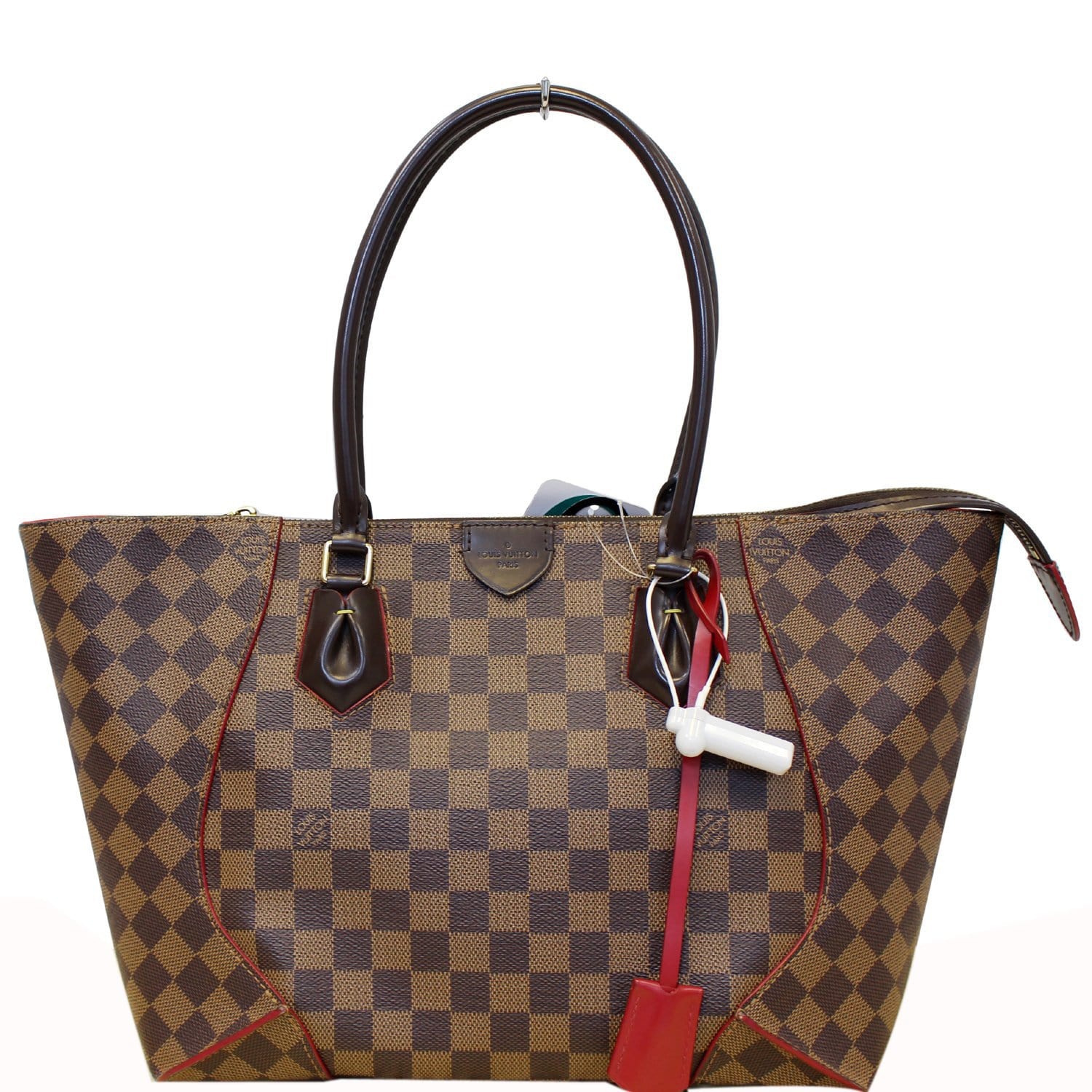 Louis Vuitton Neverfull MM Damier Ebene Tote Bag - DDH