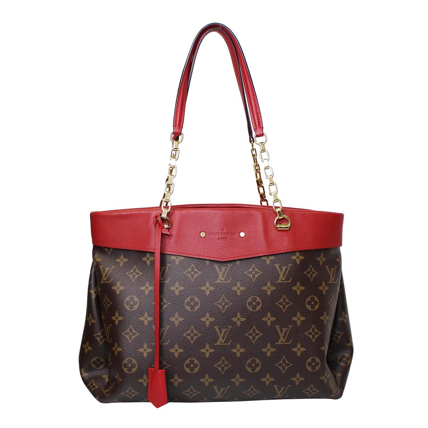 Louis Vuitton Monogram Pallas Chain Cherry