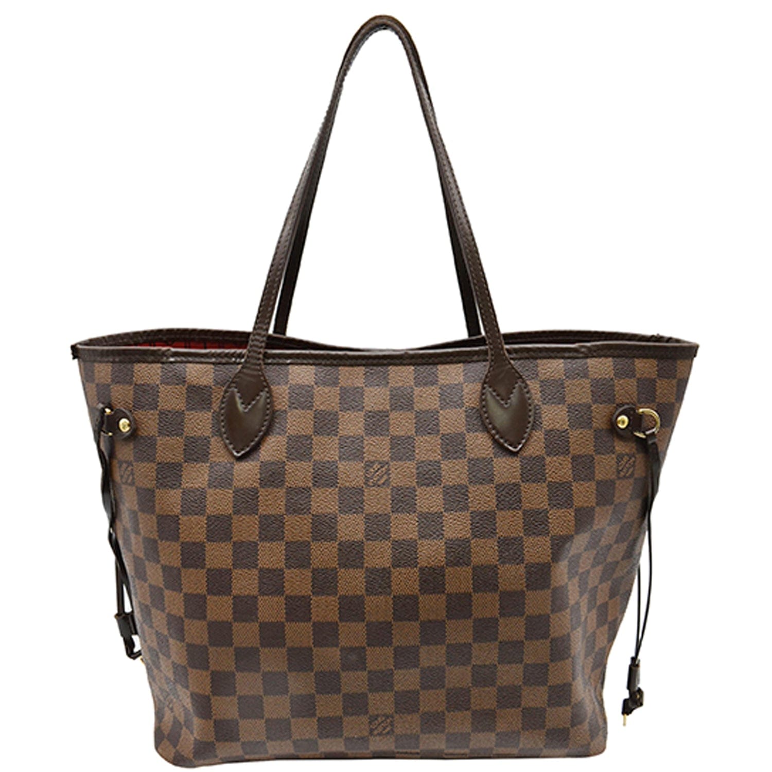 Louis Vuitton Neverfull MM Damier Ebene Tote Bag