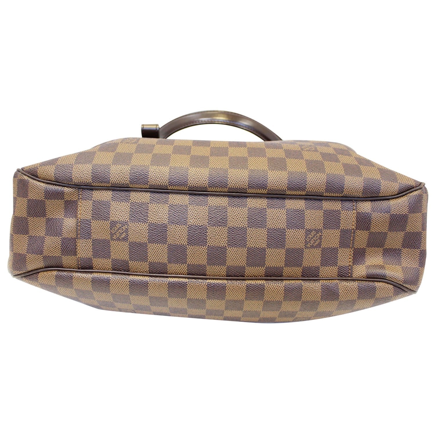 Louis Vuitton Damier Ebene Evora MM Tote Shoulder Bag