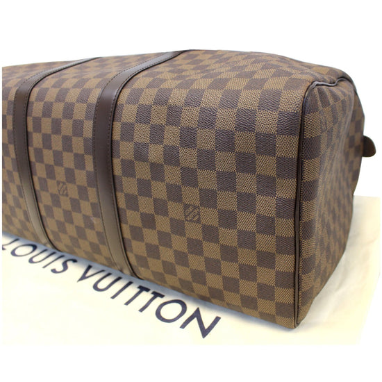 LOUIS VUITTON Keepall 50 Damier Ebene Boston Travel Bag-US