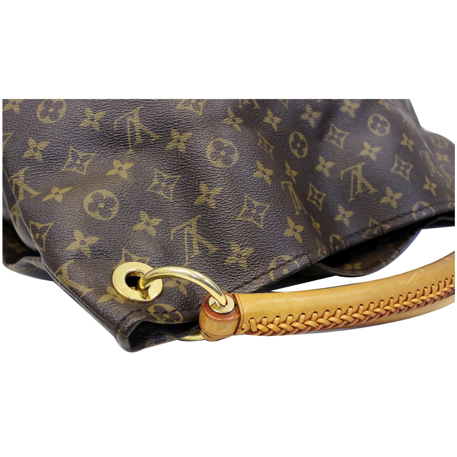 Louis Vuitton Terre Monogram Mahina Leather Onatah Pochette Bag Louis  Vuitton