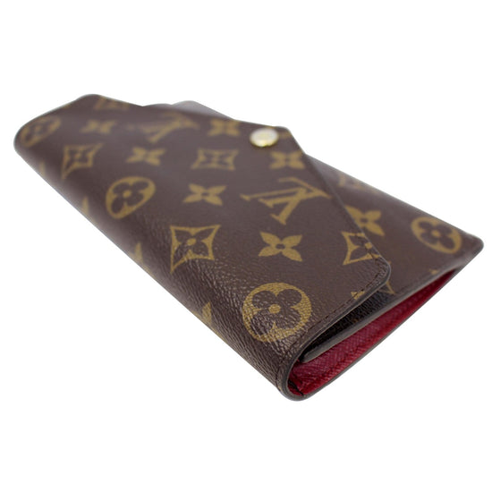 LOUIS VUITTON Monogram Jeanne Fuchsia Wallet W/2 LV Inserts preowned –  Debsluxurycloset