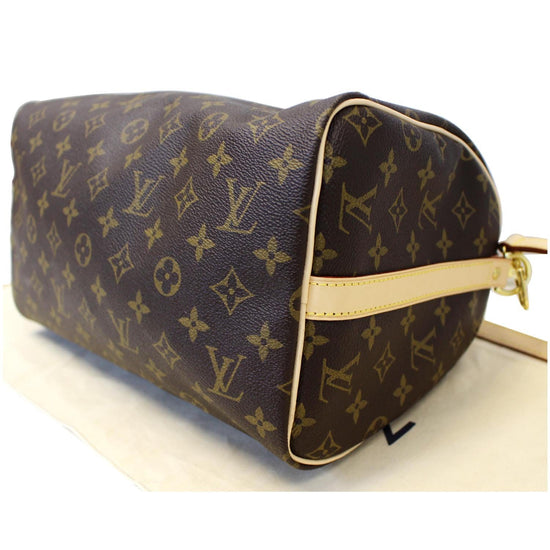 🌸LOUIS VUITTON Speedy 30 Monogram Bandouliere Shoulder Bag (BA0127)+Dust  Bag🌸