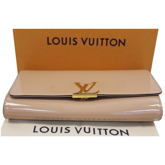 Louis Vuitton Patent Louise Wallet Beige – STYLISHTOP