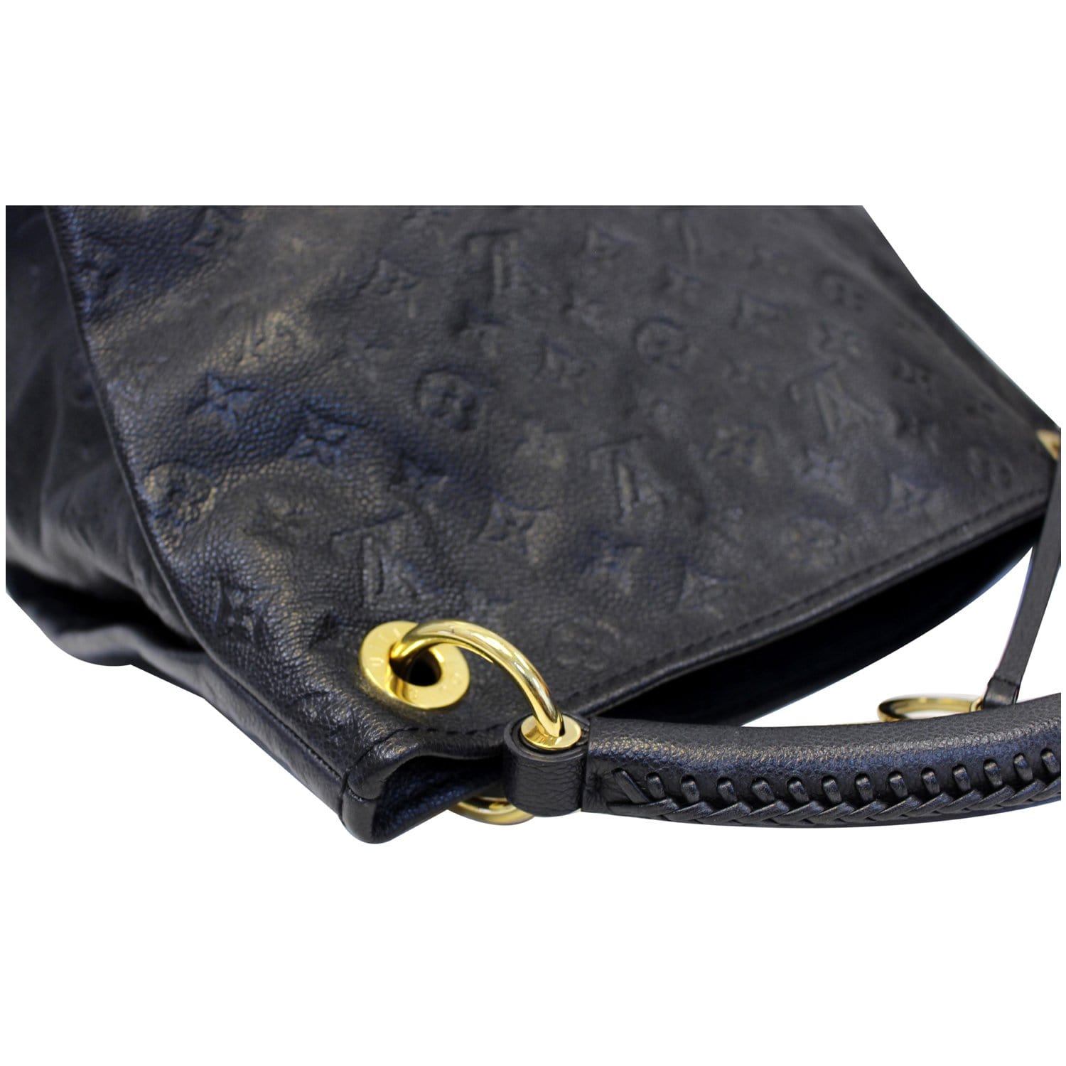 LOUIS VUITTON Blanche BB Monogram Empreinte Crossbody Bag Black-US