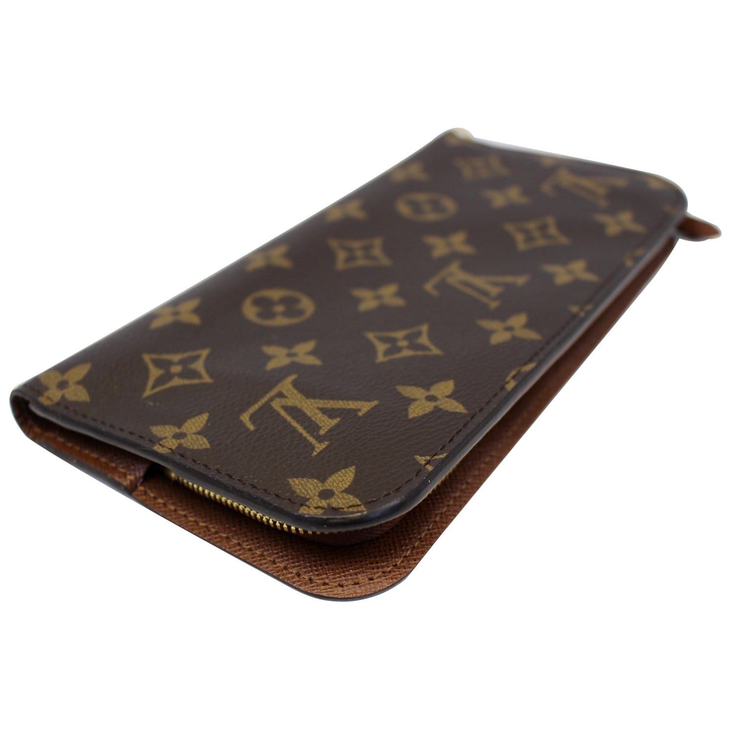 LOUIS VUITTON Insolite Monogram Canvas Organizer Wallet Brown-US