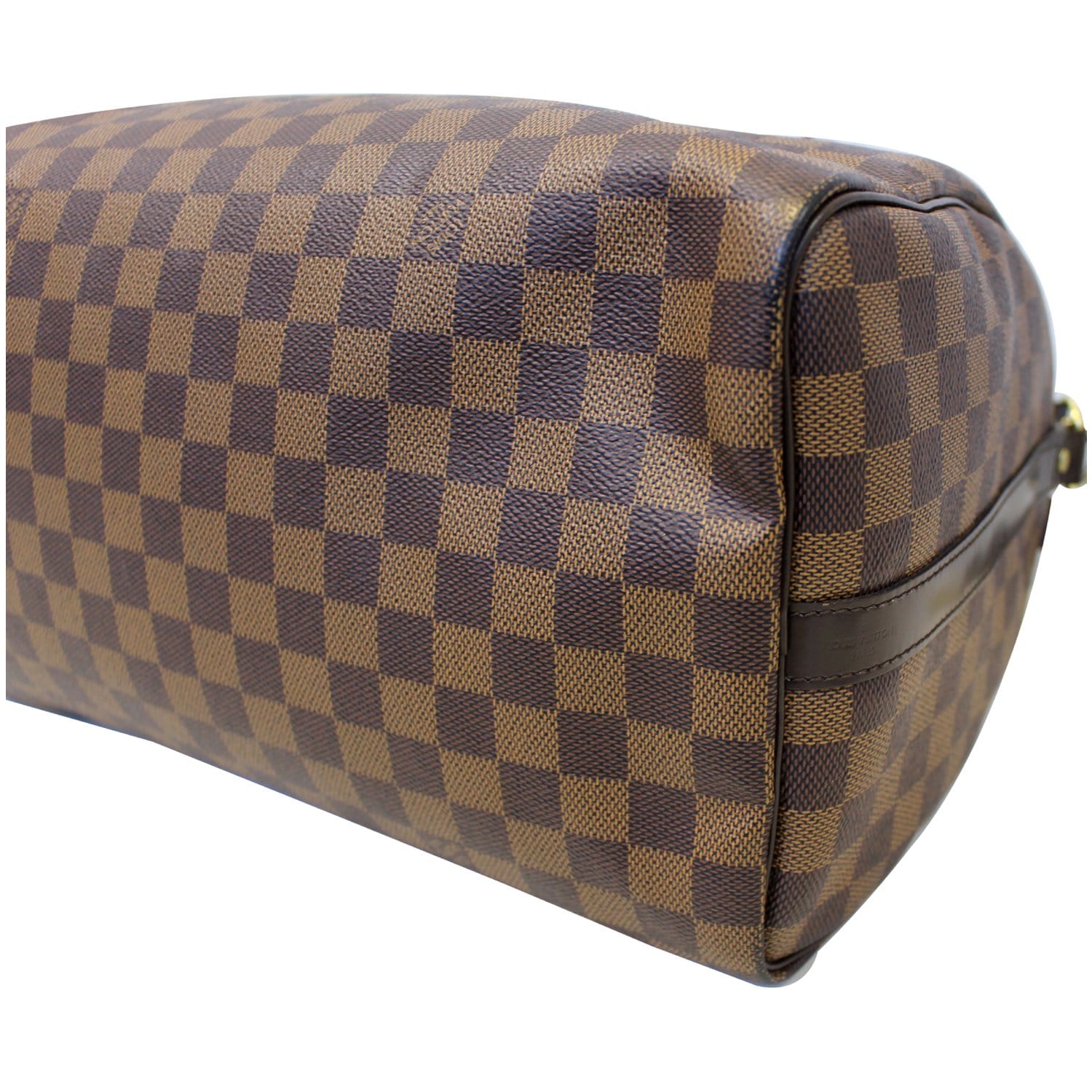 LOUIS VUITTON Damier Ebene Speedy 35 Bandouliere Shoulder Bag-US