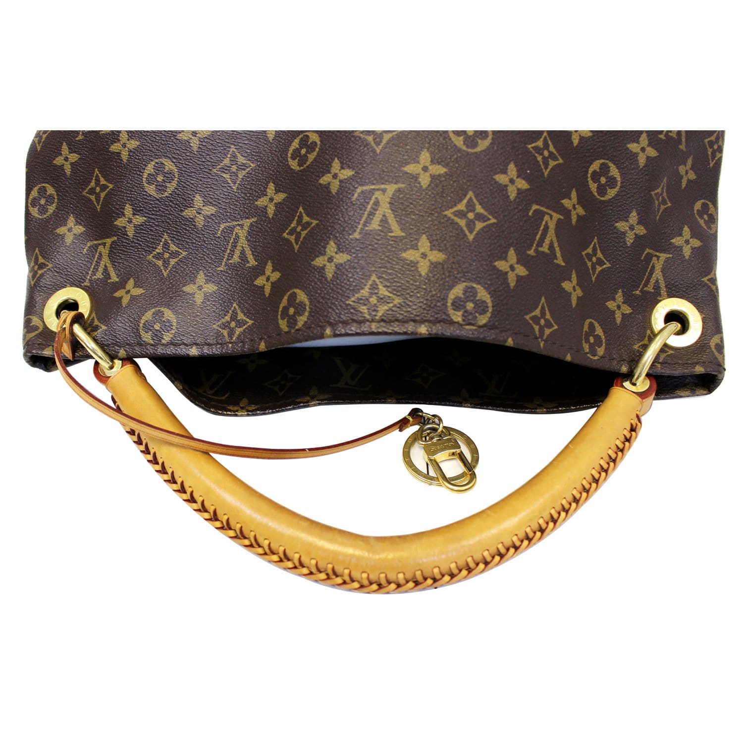 LOUIS VUITTON Artsy MM Monogram Canvas Hobo Shoulder Bag-US