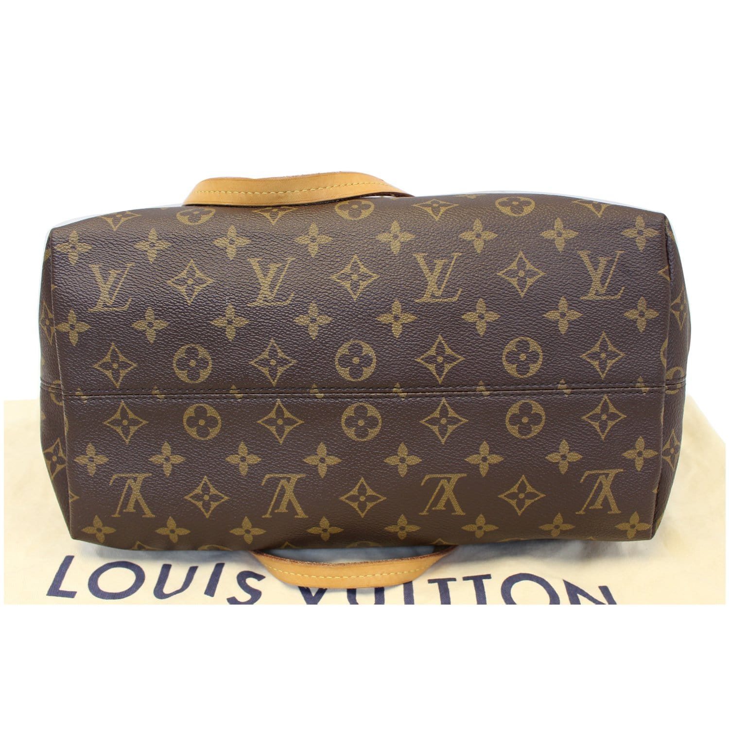 LOUIS VUITTON Iena MM Monogram Canvas Shoulder Bag Brown-US