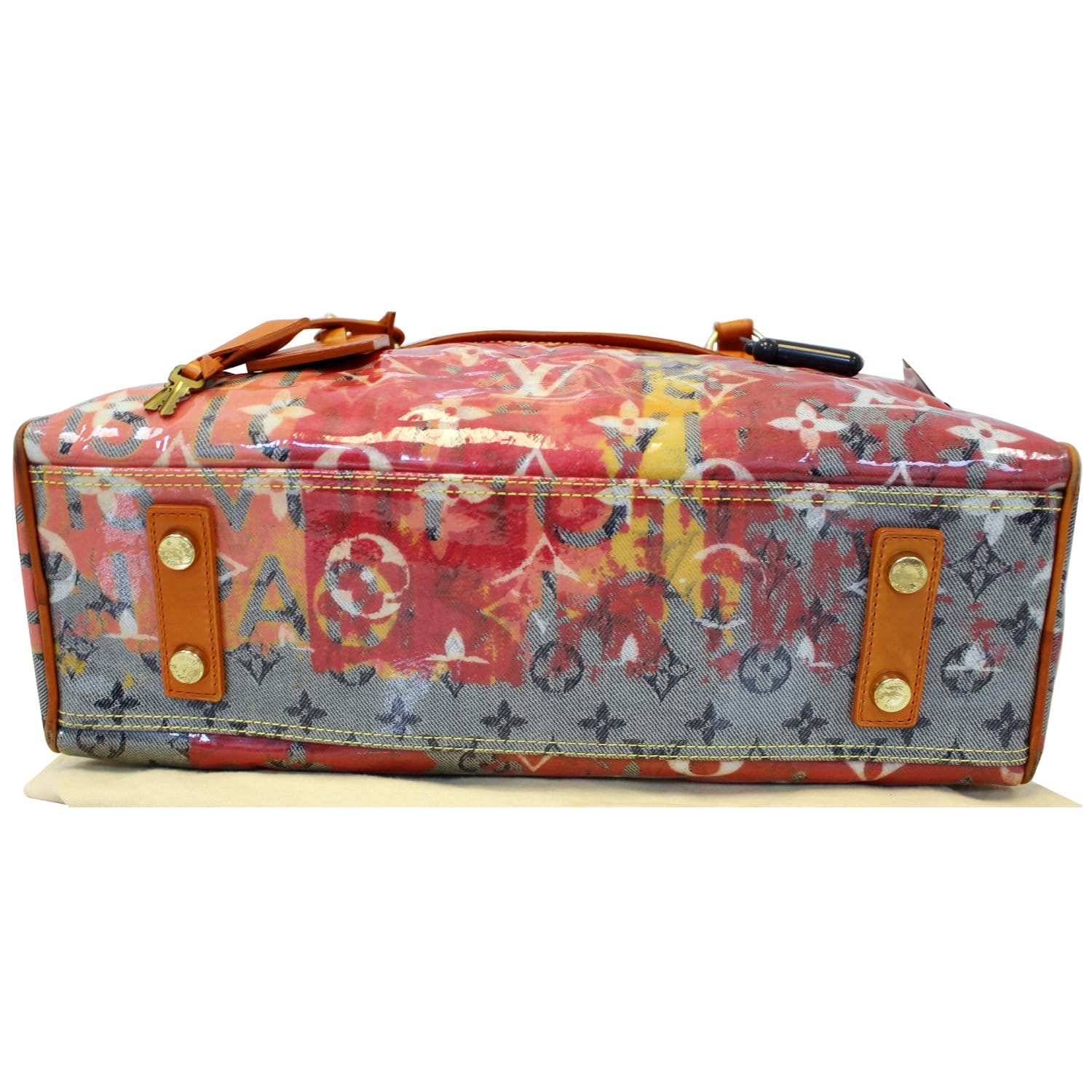 LOUIS VUITTON Weekender PM Monogram Pulp Rose Satchel Bag-US