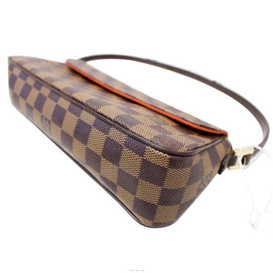 Louis Vuitton Damier Ebene Recoleta Shoulder Handbag