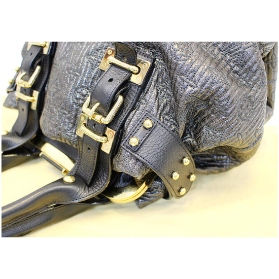 Louis Vuitton Green/Dark Grey Monogram Leather And Alligator Motard Biker  Bag Louis Vuitton