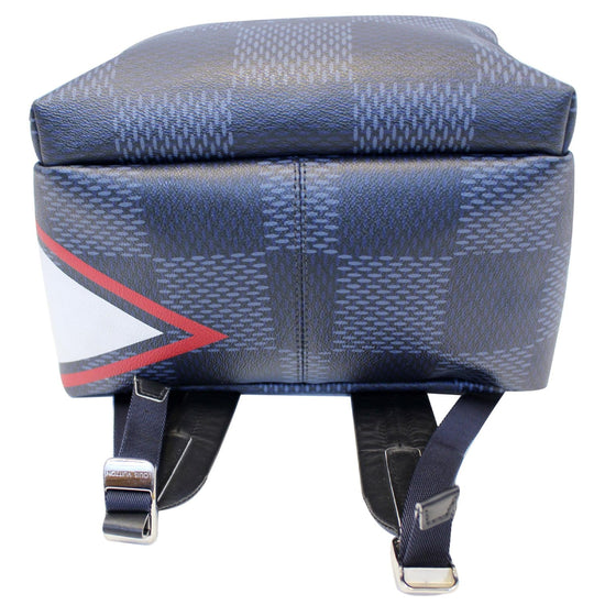 Louis Vuitton Blue Damier Infini Ebmossed Leather America's Cup 2017 Apollo  Backpack Bag - Yoogi's Closet