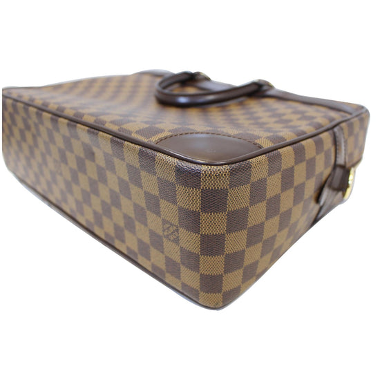 Louis Vuitton Pre-owned Damier Ebène Voyage Briefcase - Brown