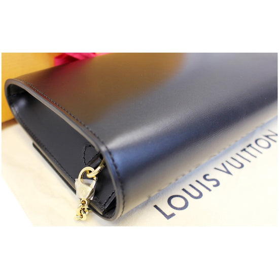 Louise leather crossbody bag Louis Vuitton Black in Leather - 31012603