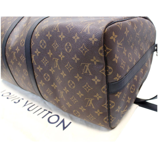 Louis Vuitton Keepall Bandouliere Monogram Macassar 55 Brown/Black Comes  With Authentication Certificate for Sale in Oak Lawn, IL - OfferUp