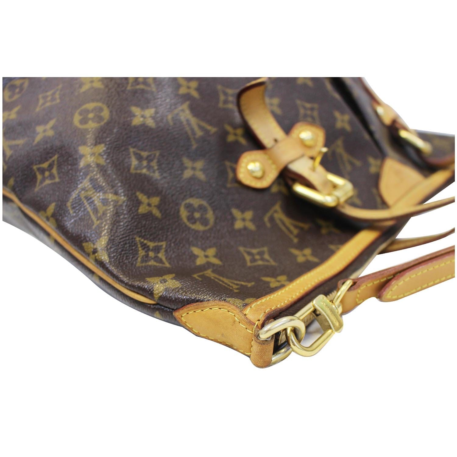 LOUIS VUITTON Monogram Palermo GM Large Tote Shoulder Bag Purse - Made in  USA