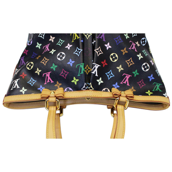 Louis Vuitton White Monogram Multicolore Sharleen GM Bag - Yoogi's