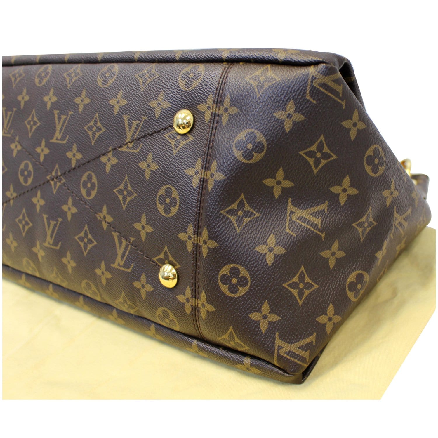 Louis Vuitton Artsy MM Monogram Shoulder Bag For Women