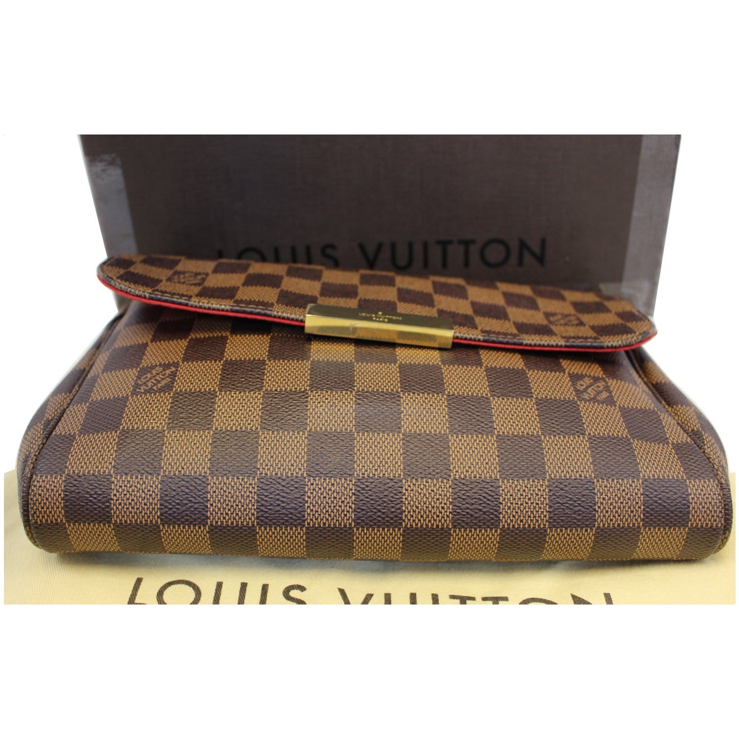 Louis Vuitton Favorite MM Damier Ebene Crossbody (SD4115)+ - Reetzy