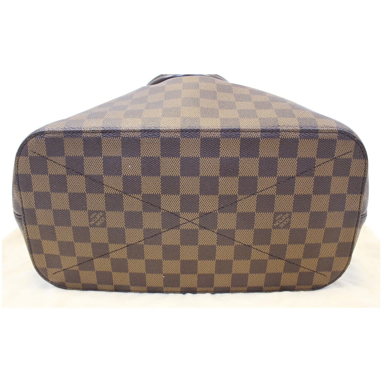 LOUIS VUITTON Siena GM Damier Ebene Shoulder Bag Brown-US