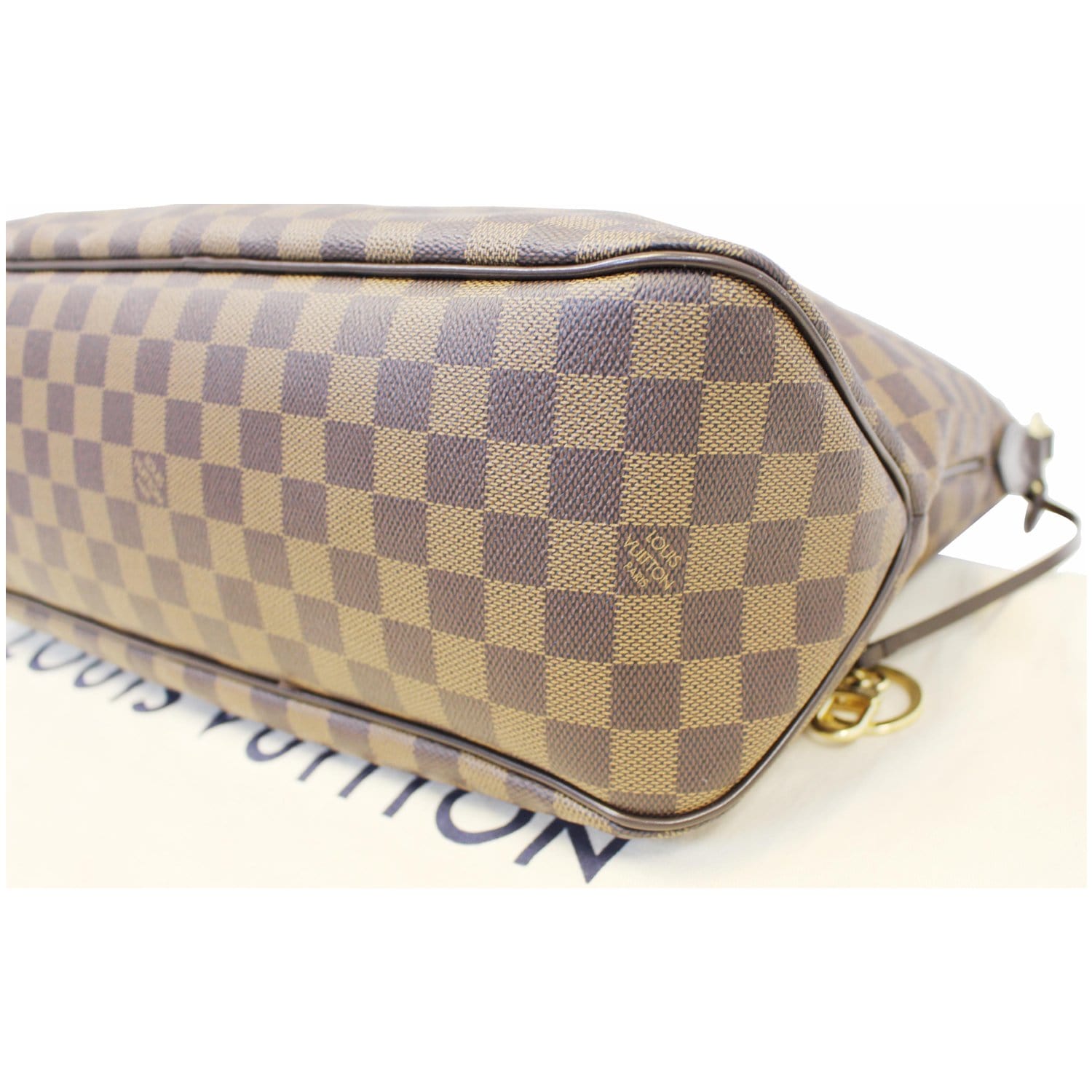 LOUIS VUITTON Delightful MM Damier Ebene Hobo Shoulder Bag-US