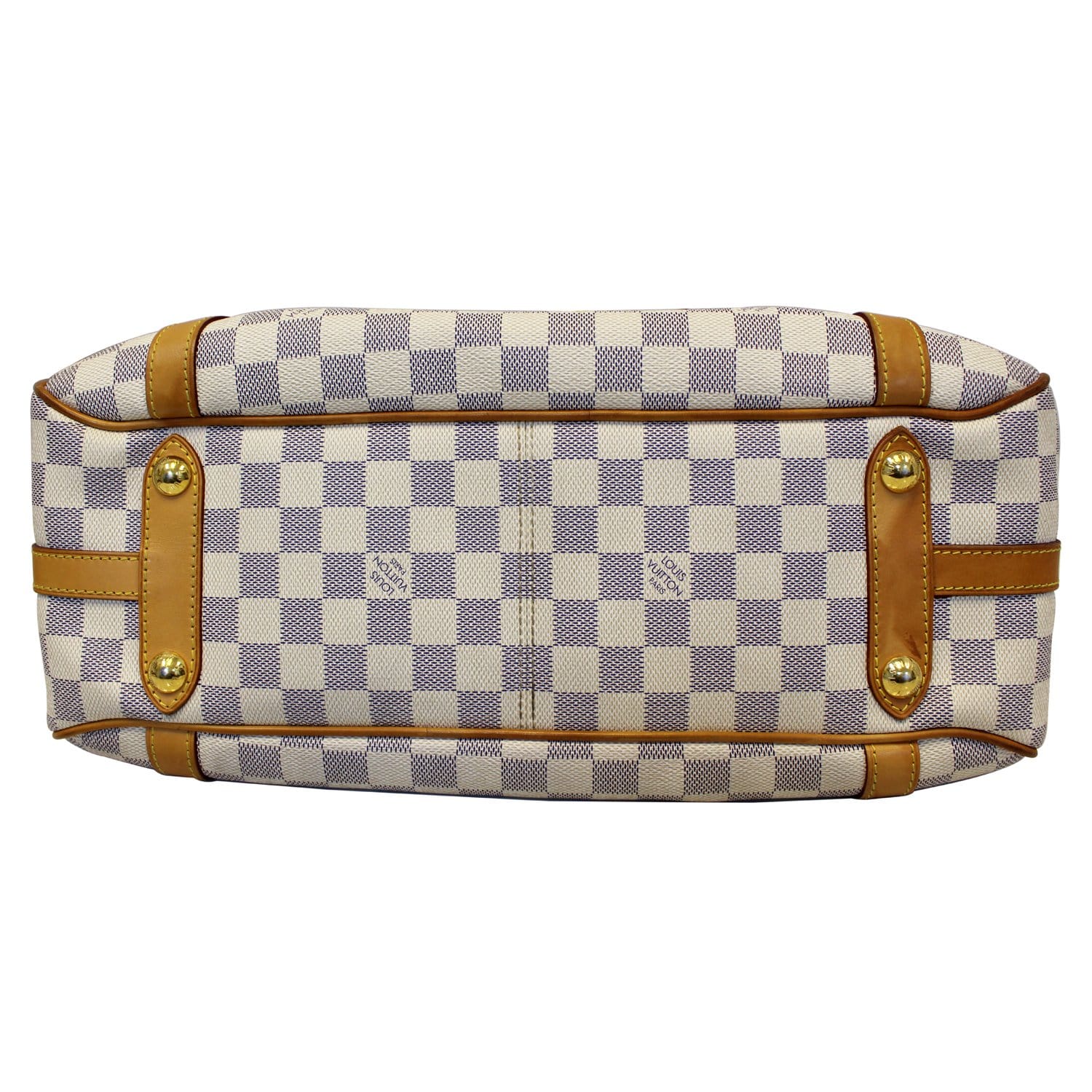 Authentic Used LOUIS VUITTON Damier Azur Stresa PM Shoulder Bag White  Handbag
