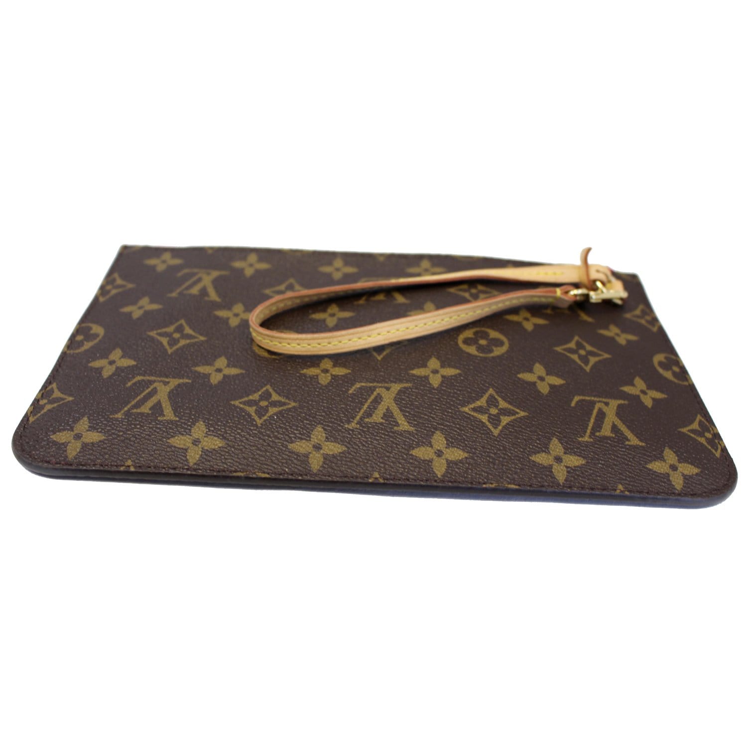 LOUIS VUITTON Pochette Wristlet Pouch Monogram Canvas Neverfull MM/GM-US