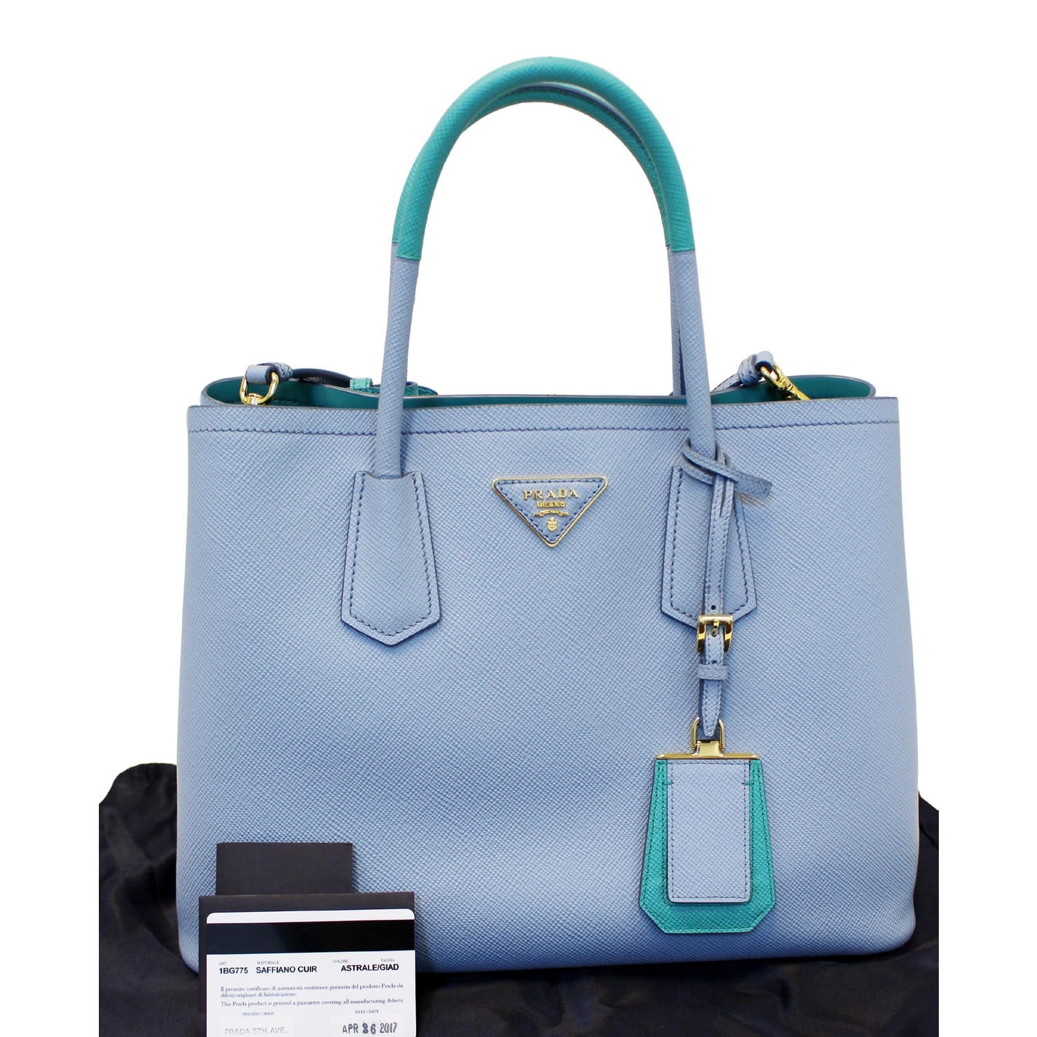 prada saffiano double