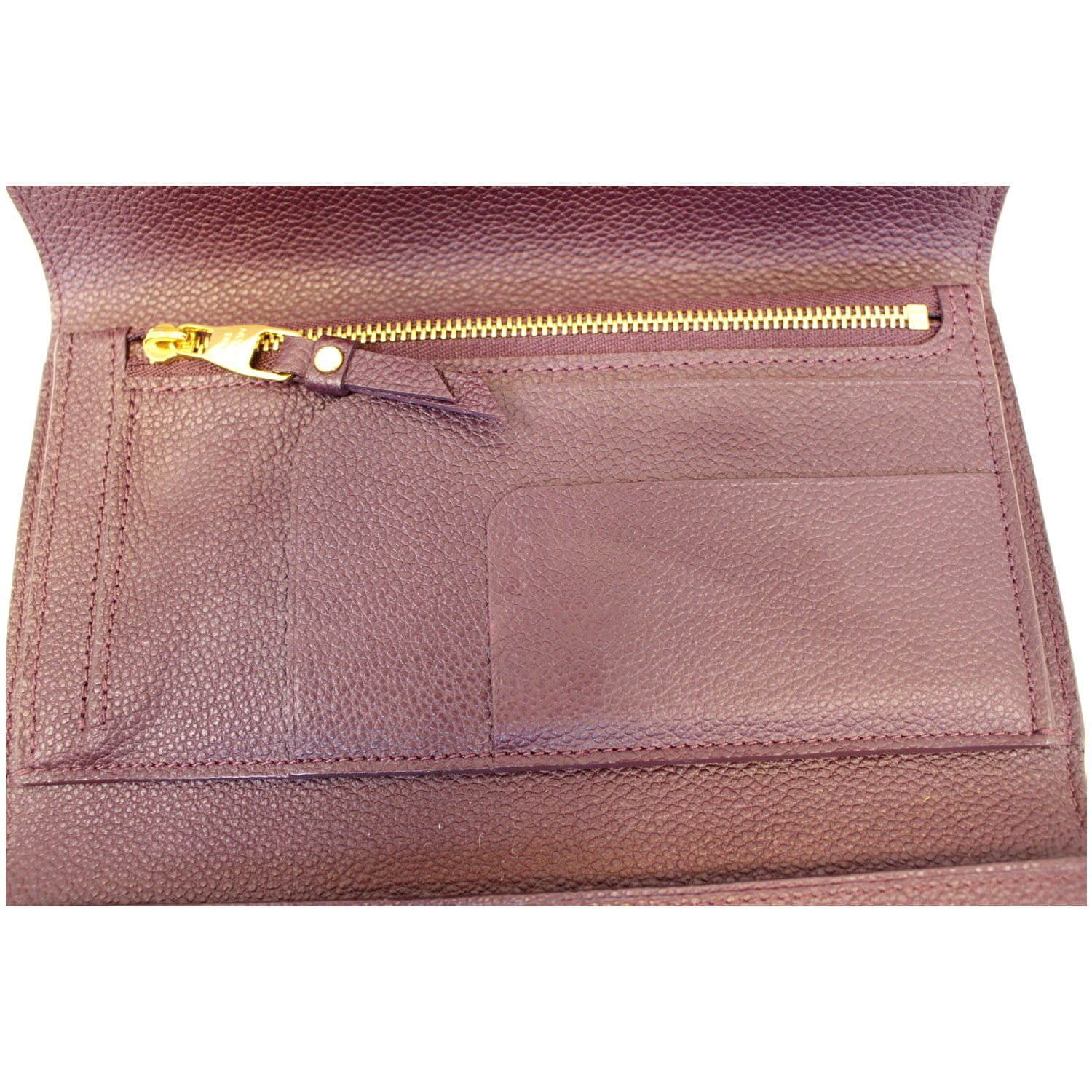 Louis Vuitton Empreinte Leather Trifold Wallet Purple-US