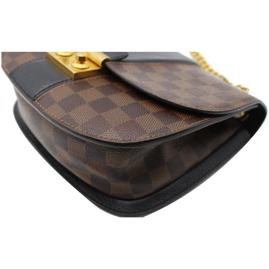 Louis Vuitton Wight Damier Ebene Crossbody Bag Black - DDH