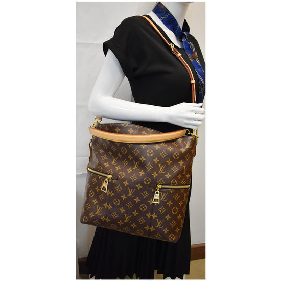 Louis Vuitton Melie Handbag Monogram Canvas Brown 21548786