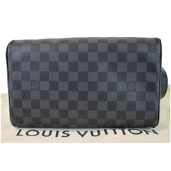 Louis Vuitton Dopp Kit Toilet Pouch Graphite Damier Graphite