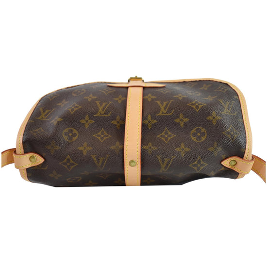 Louis Vuitton Monogram Saumur 30 Shoulder Bag M42256 LV Auth 43617