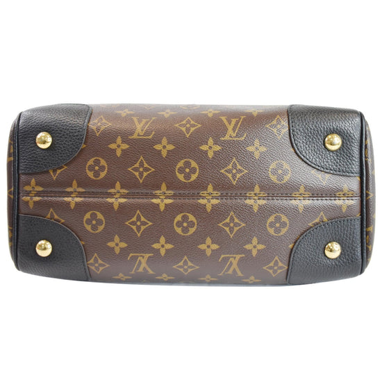 Louis Vuitton Black Monogram NM Retiro Bag - Blue Spina