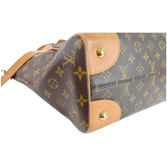 Louis Vuitton M51195 Estrela NM Red & Brown Monogram Canvas Tote Bag –  Cashinmybag