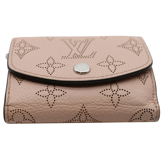 LOUIS VUITTON Mahina Portefeuille Iris Compact Wallet Pink Magnolia M62541  RFID