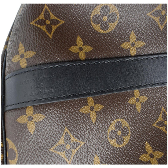 LOUIS VUITTON Monogram Macassar Keepall Bandouliere 55 1218982