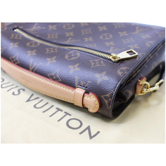 Louis Vuitton Pochette Métis Crossbody Bag Monogram Canvas Ebene brown