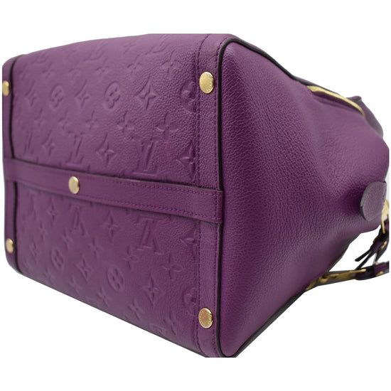 Louis Vuitton Amethyste Monogram Empreinte Marais MM Bag - Yoogi's