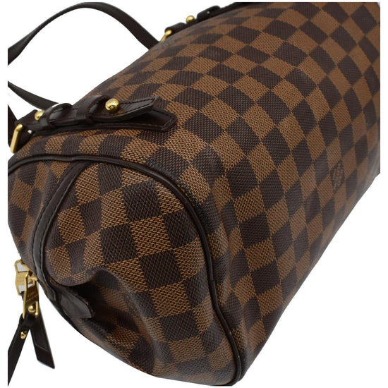 Pre-Owned Louis Vuitton Rivington MM Damier Ebee Brown 