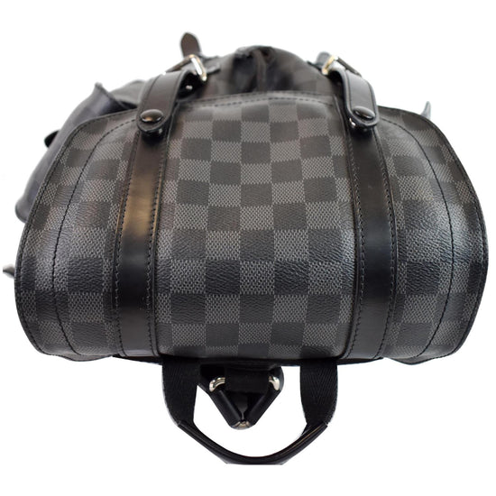 LOUIS VUITTON Damier Graphite Christopher PM Backpack 1263709