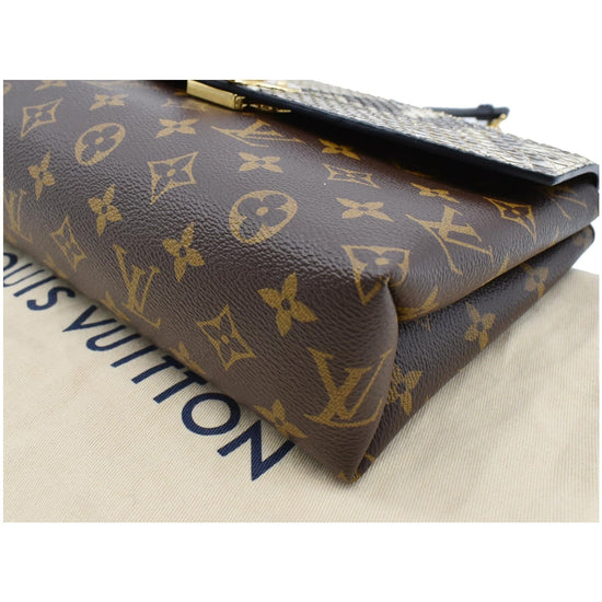 Saint placide python handbag Louis Vuitton Brown in Python - 27993733