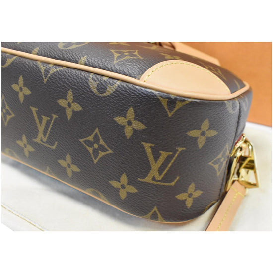  Louis Vuitton Deauville MINI Monogram, Brown, M45528, Braun :  Clothing, Shoes & Jewelry